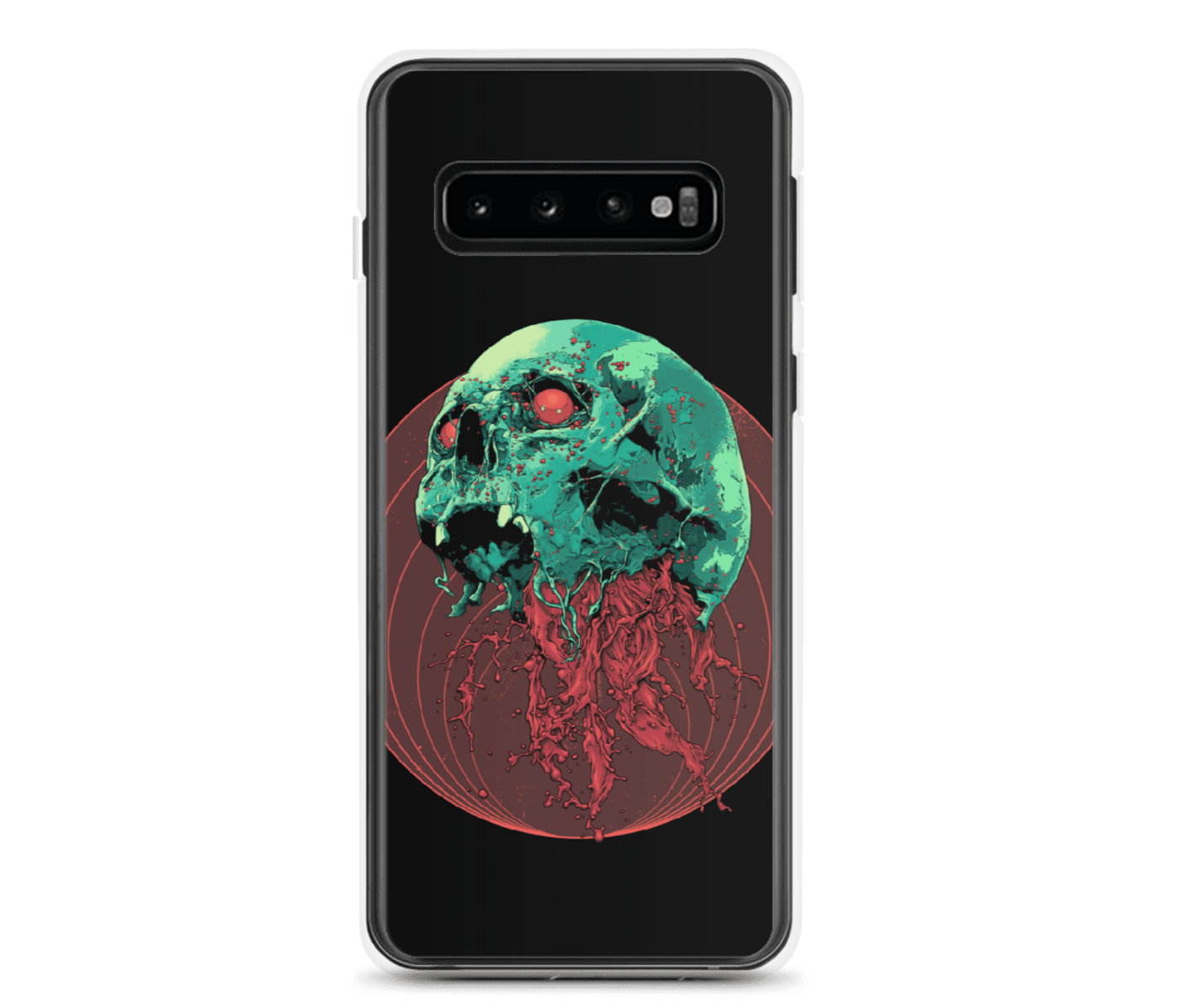 Skull Full Of Blood Phone Case iPhone Samsung Galaxy